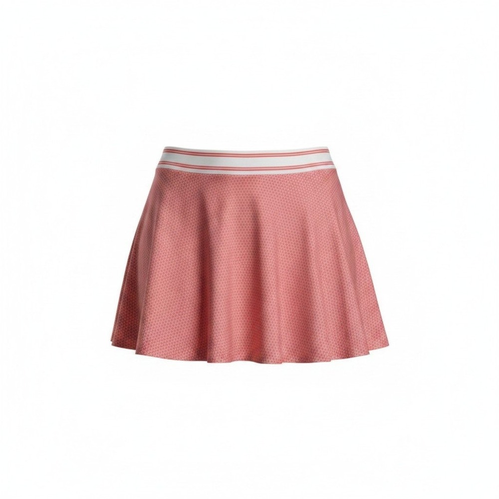 Vineyard Vines Golf Pleated Skort Women XL Fleur Micro Flamingo Activewear